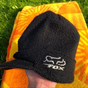 Black Fox Racing Visor Brim Beanie